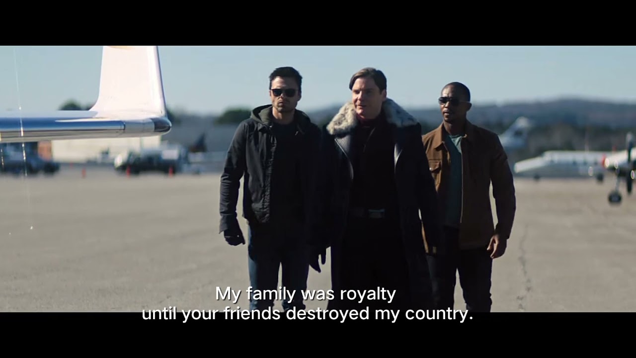 Rich Baron Zemo Scene |sam ,bucky and rich baron