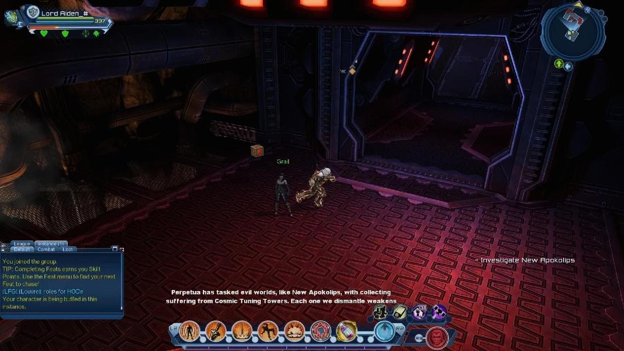 DC Universe Online Fire Battle Tank Loadout, stats and a private match duo (solo) game play