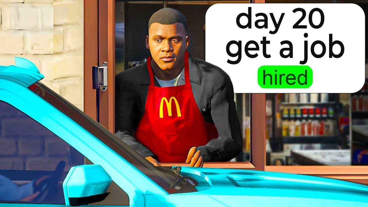 Я провел 100 дней в реалистичной GTA 5!