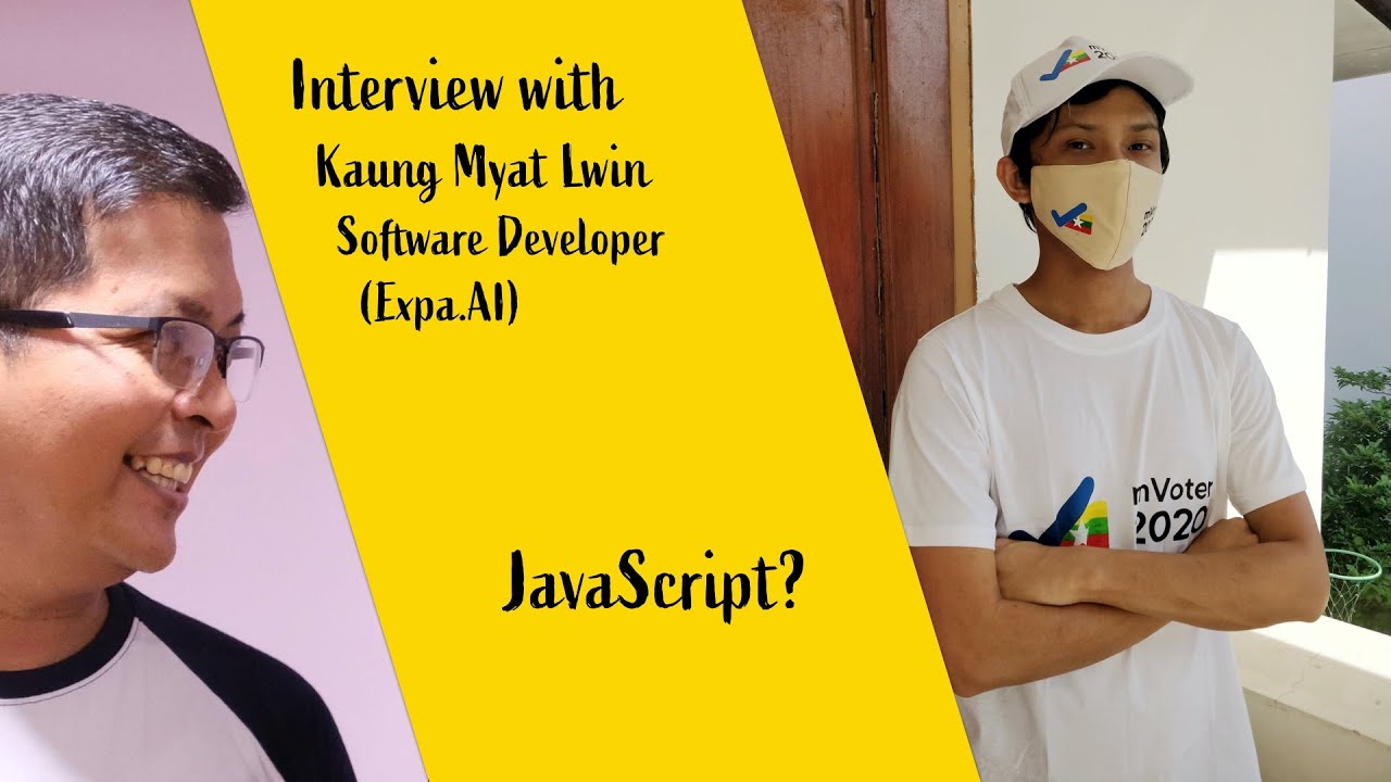 ၁၅ မိနစ်ဗျူး - Kaung Myat Lwin (Software Developer)