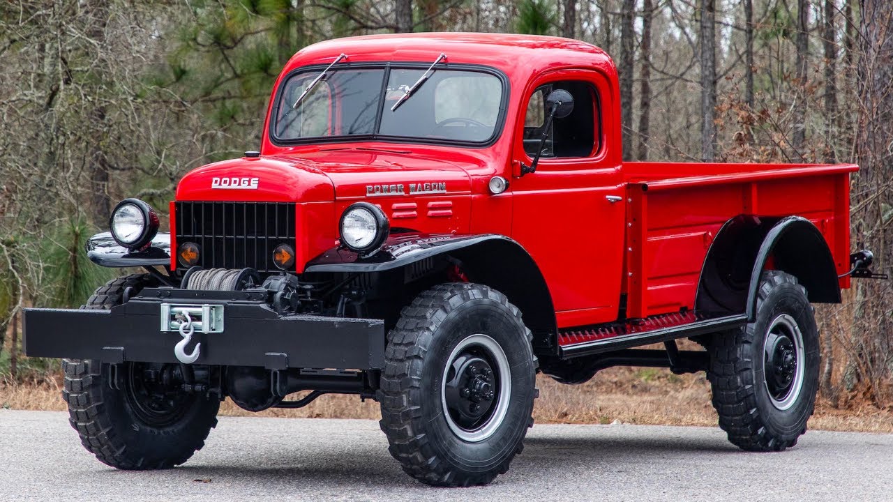 Dodge Power Wagon 1954 года — классический грузовик 1950-х годов