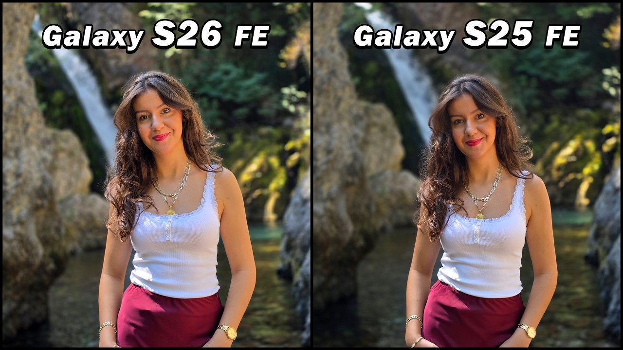 Тест камер Samsung Galaxy S26 FE против Samsung Galaxy S25 FE