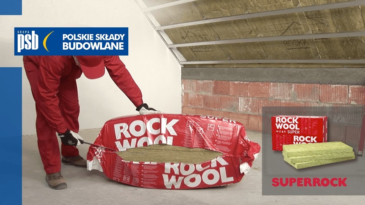 Ocieplenie poddasza - ROCKWOOL