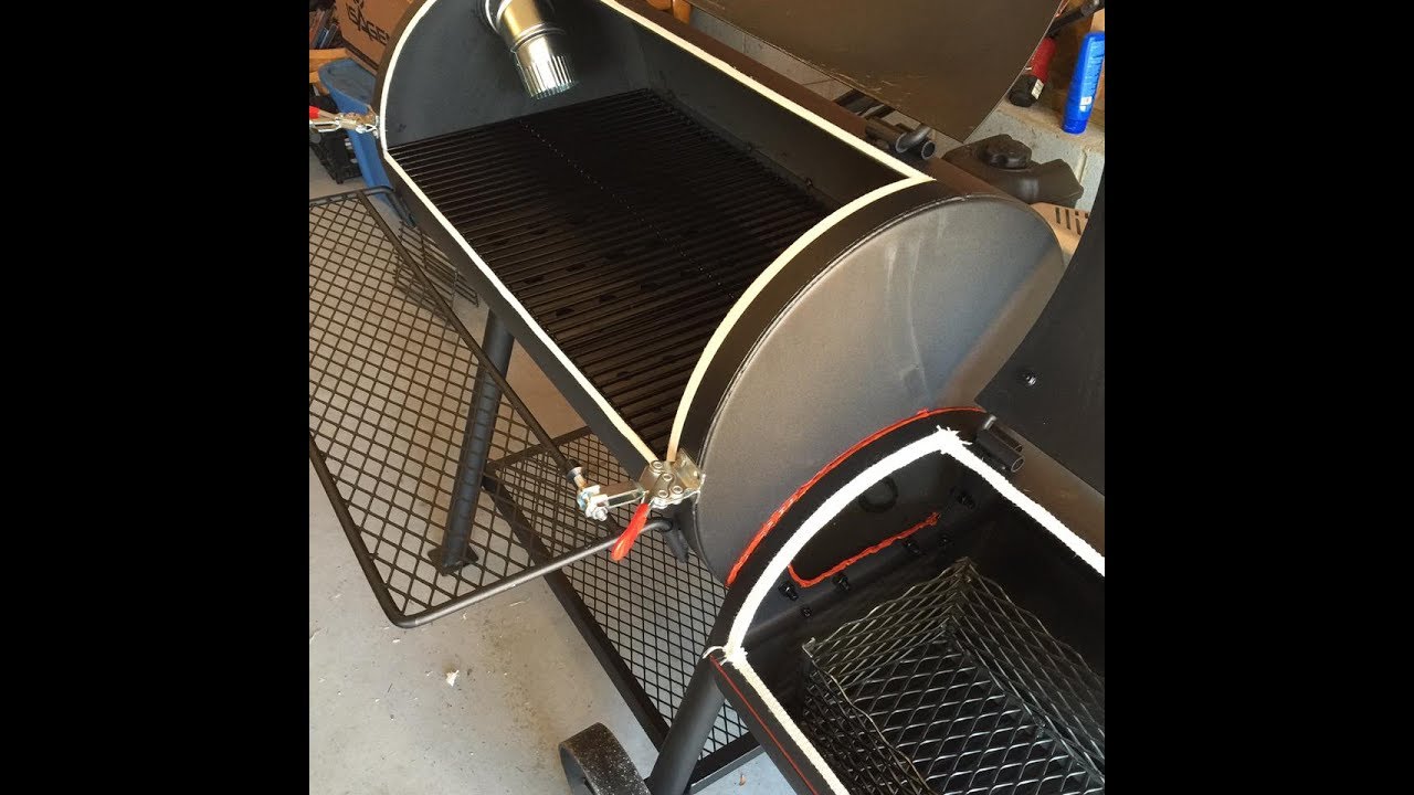 Oklahoma Joe's Highland Smoker Tuner Plate Modifications