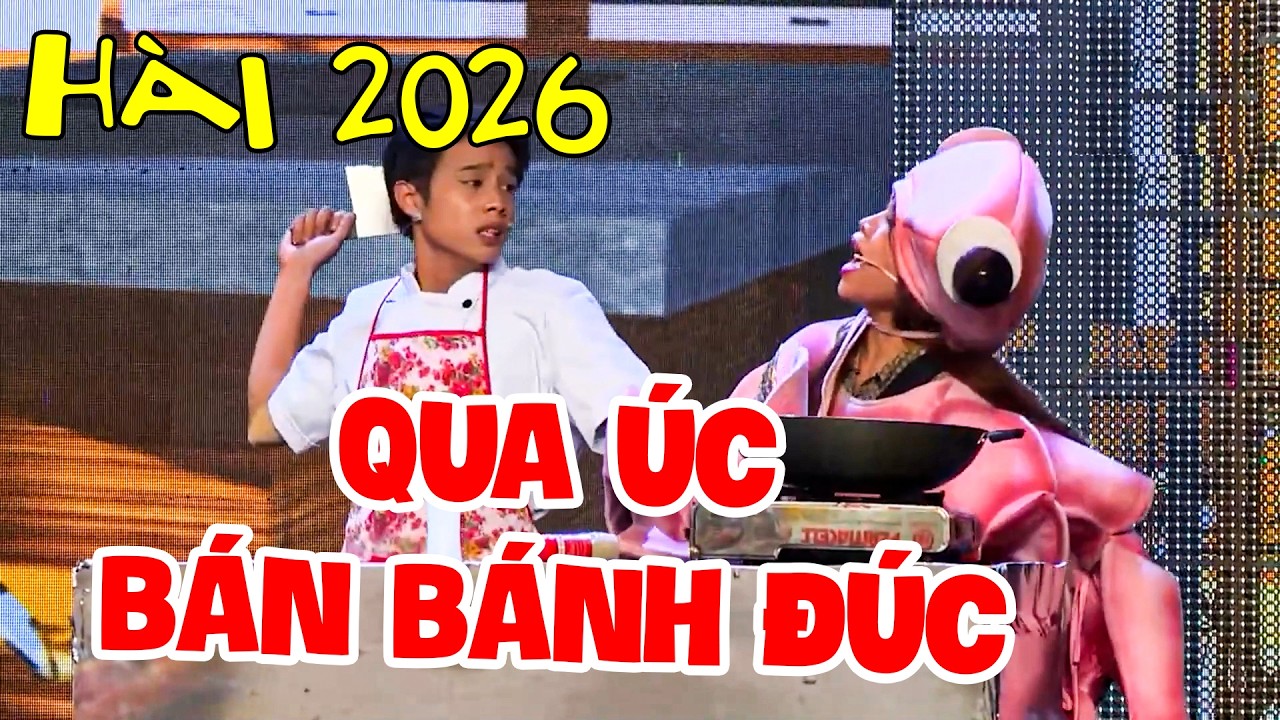 AI COI HÀI NÀY Cũng CƯỜI VỠ BỤNG Hài Hoài Linh QUA ÚC BÁN BÁNH ĐÚC | HÀI CƯỜI NHẤT 2026