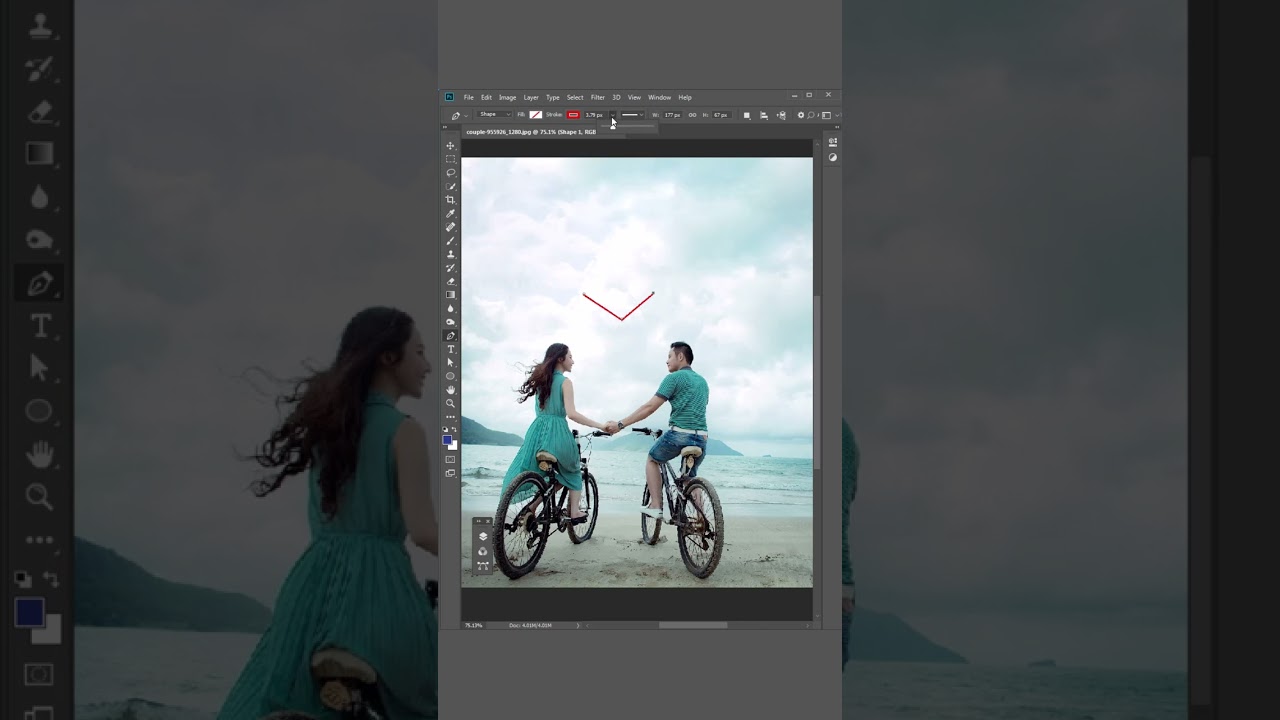 Quick Trick - Make Heart - Photoshop  Tutorial