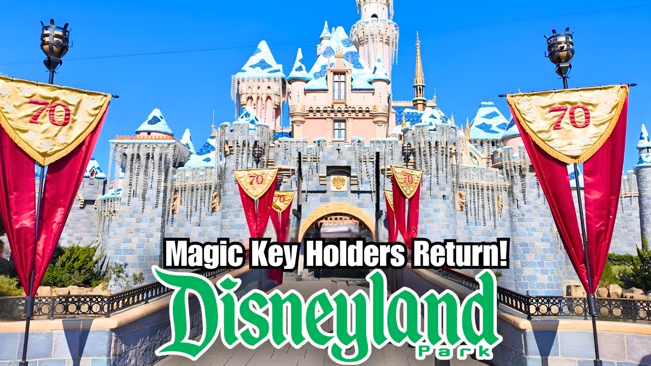 Disneyland Magic Key Holders Return, NEW Pink Milk Drink & Indiana Jones Adventure Ride