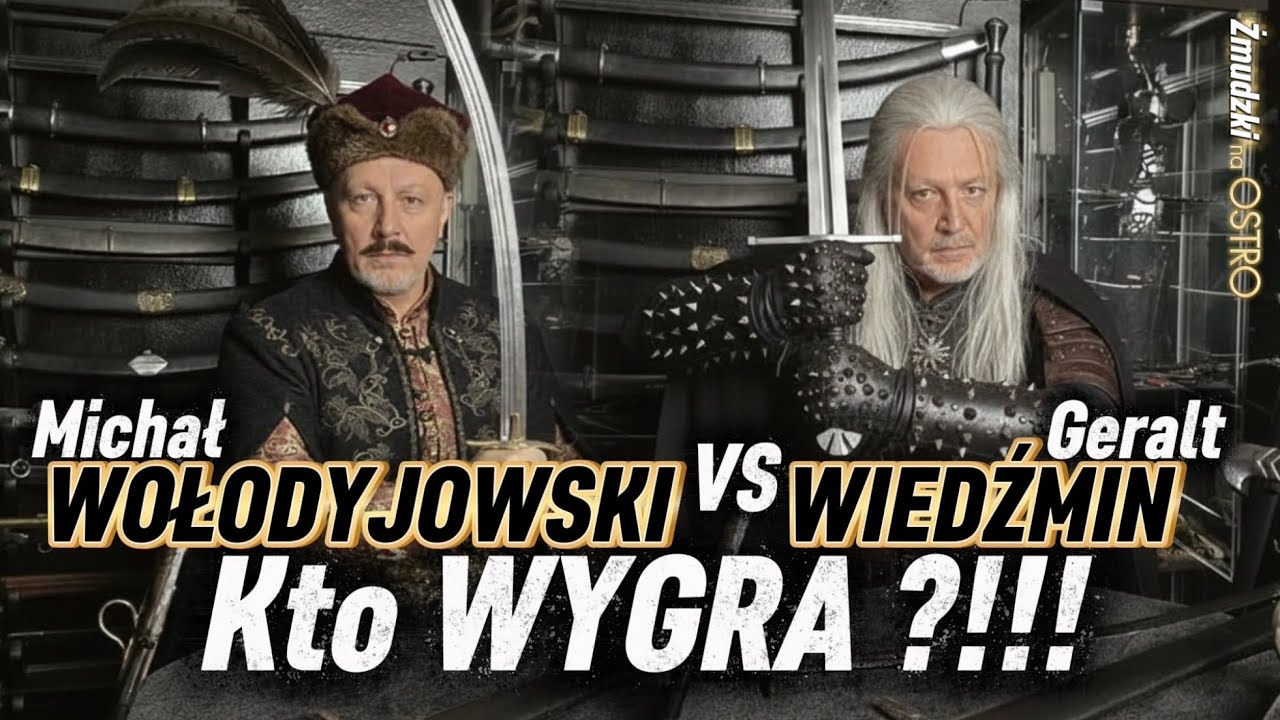 Wołodyjowski vs WIEDŹMIN ⚔️ Epickie starcie! SZABLA vs MIECZ🗡 Kto wygra ten POJEDYNEK?!