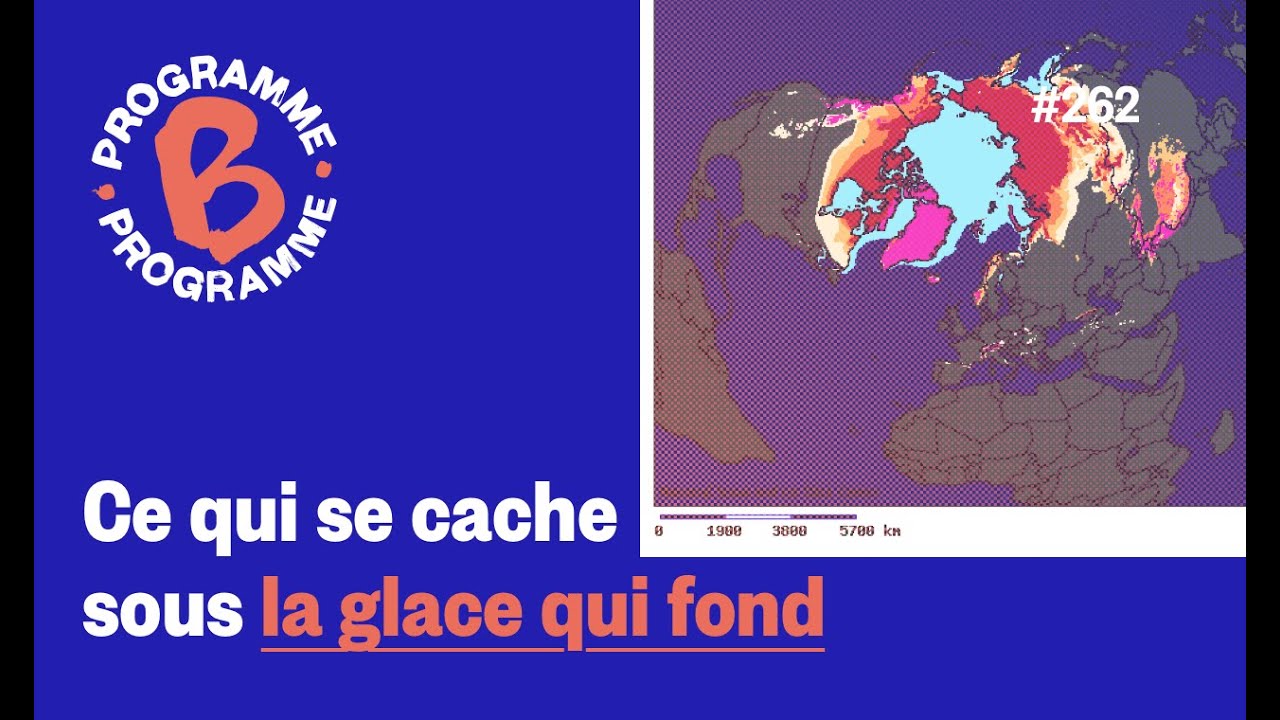Ce qui se cache sous la glace qui fond