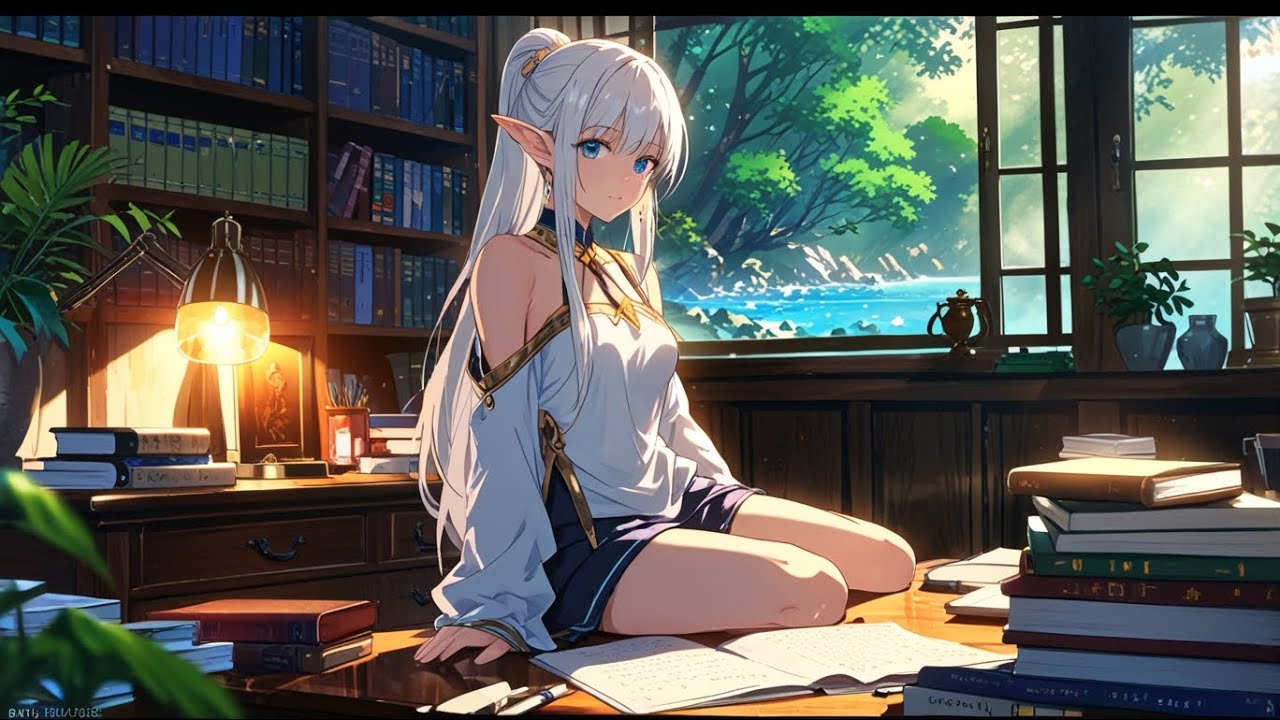 Relaxing Music🌿 | Medieval Vibes | 📚Peaceful Elf's Sanctuary 🧪