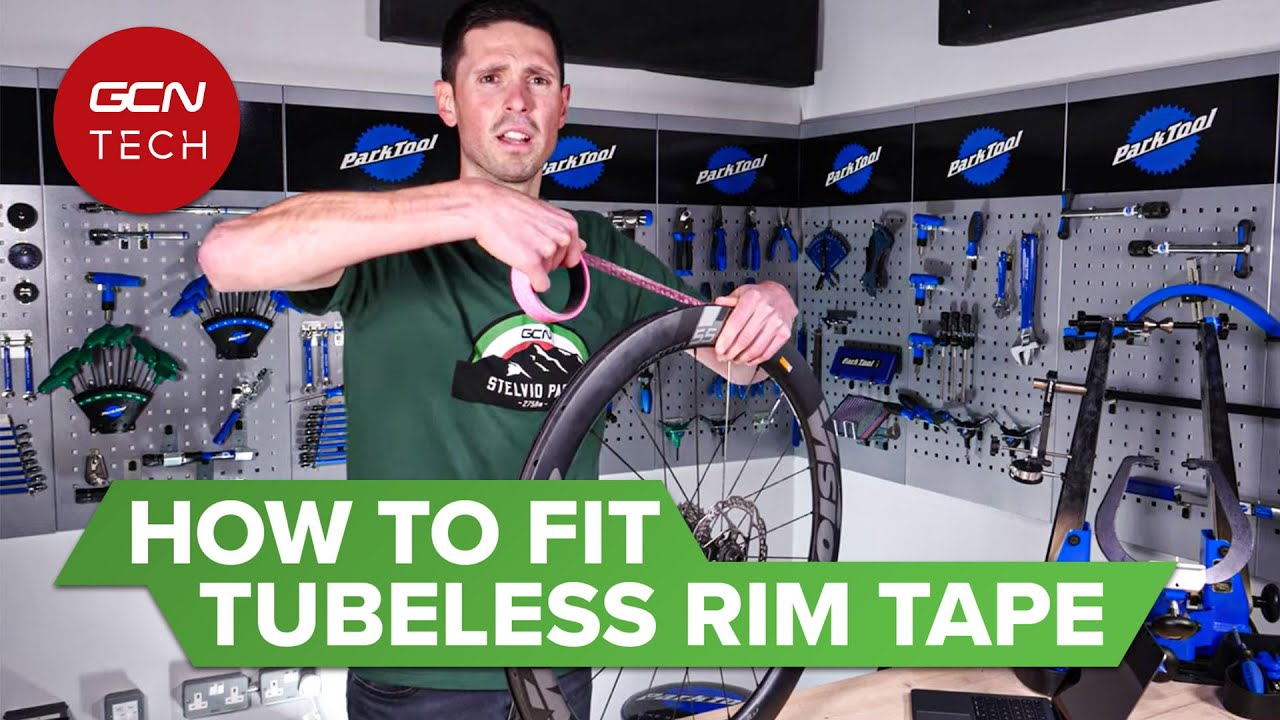 How To Fit Tubeless Rim Tape | GCN Tech Monday Maintenance
