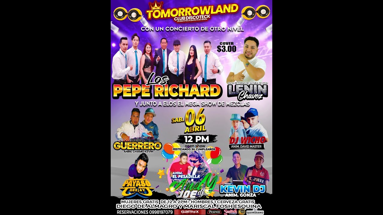 ANDY JOE DJ FT PIBE DAVICHO  TOMORROWLAND DISCOTEK SET 2