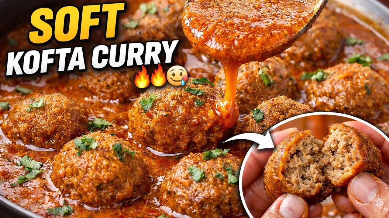 Unique, delicious kofta curry 😋👌🏻
