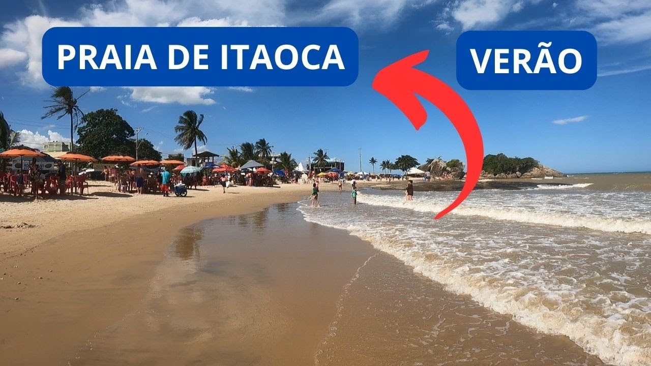 Verão na Praia de Itaoca e  Itaipava e Passarela da Sombrinha