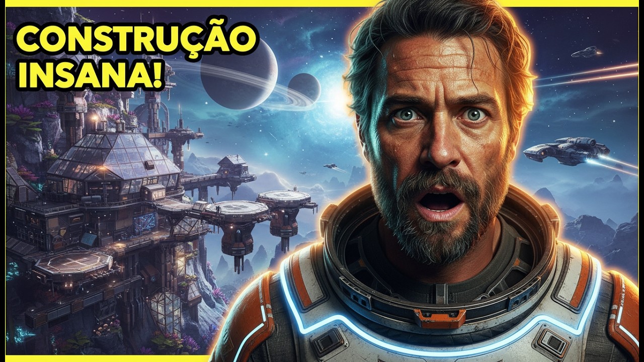 CONSTRUÇÃO ÉPICA E EXPLORAÇÃO GALÁCTICA! 🛸 No Man's Sky Live