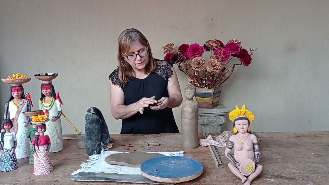 Oficina de modelagem de Bonecas em Cerâmica - Leslie Bassi Gaffuri