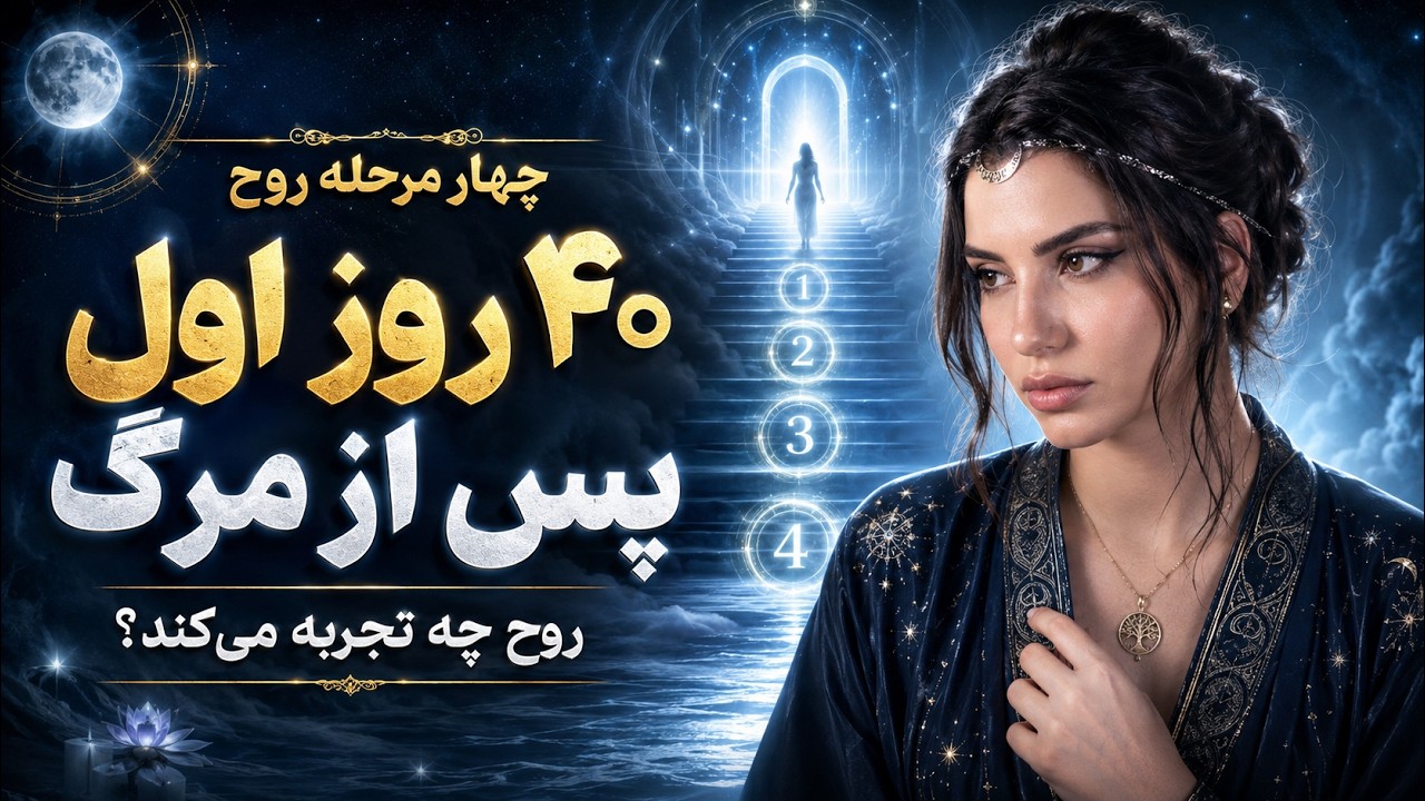 چهار مرحله که روح در ۴۰ روز پس از مرگ تجربه میکنه | چه اتفاقی در (چهل) روز اول پس از مرگ می&zwnj;افتد؟