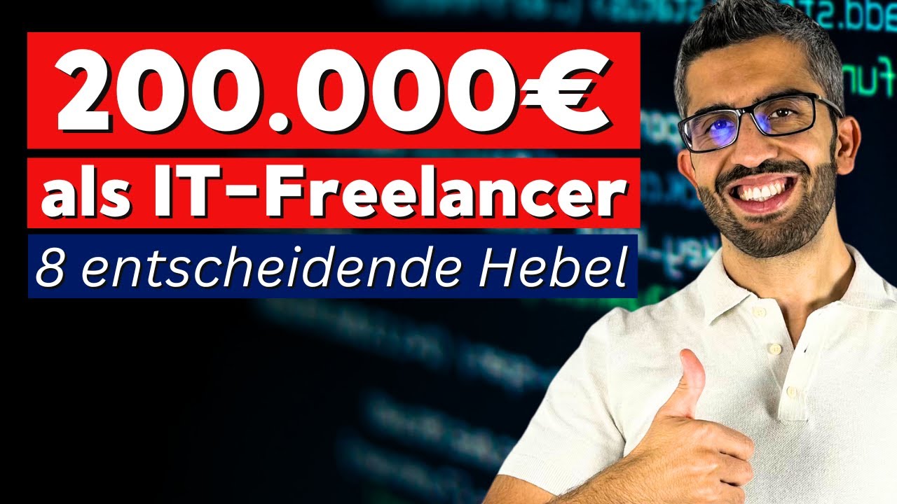 So knackst du als IT-Freelancer die 200k€ Grenze (8 entscheidende Hebel)