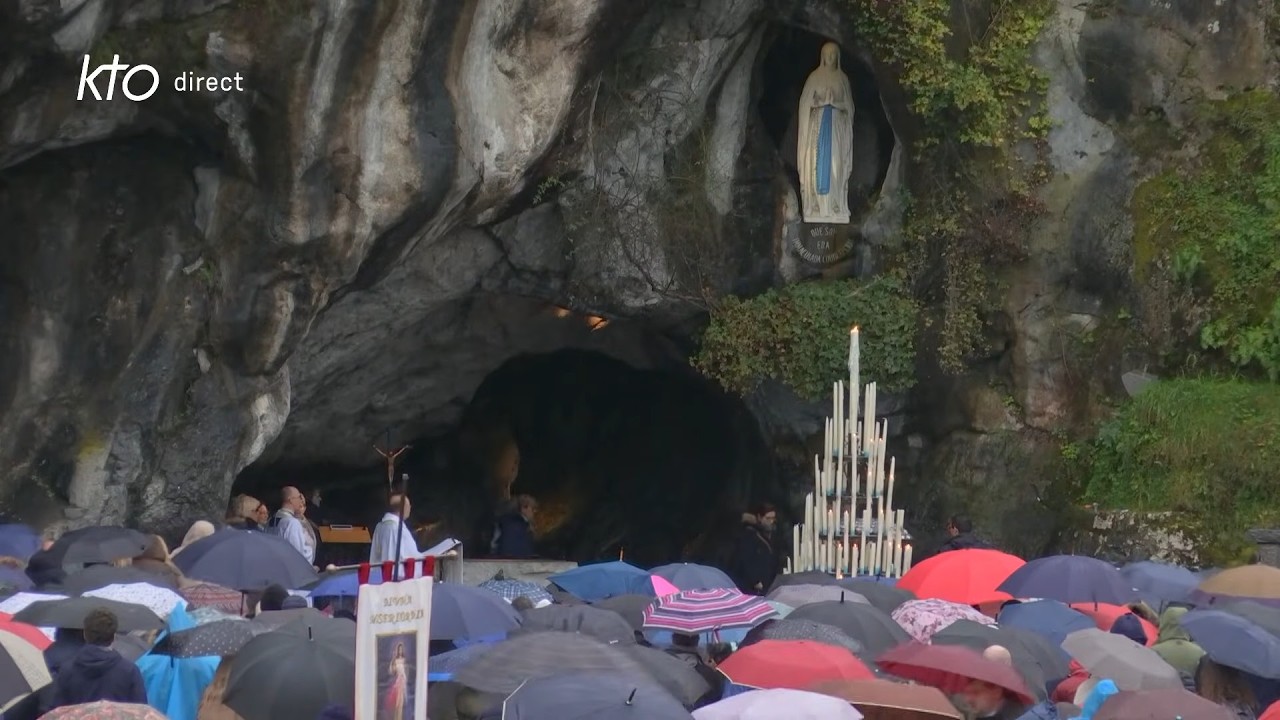 Chapelet du 11 février 2026 à Lourdes