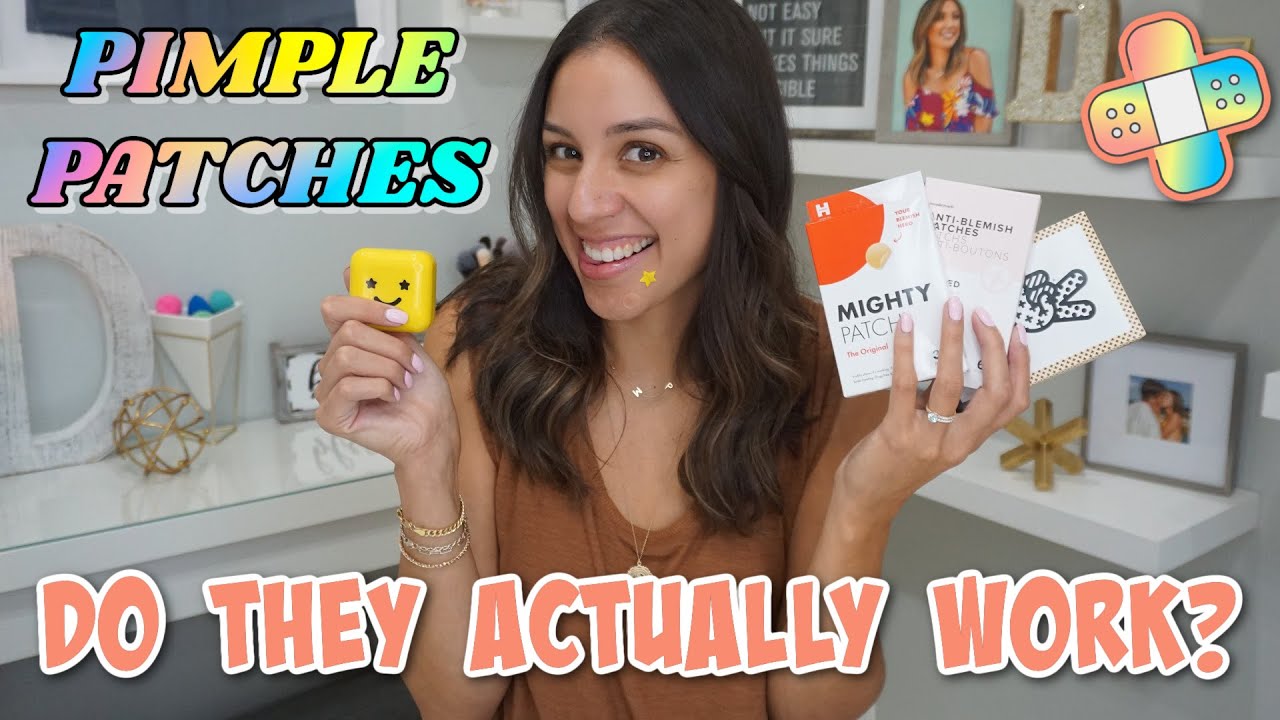 PIMPLE PATCHES?! | But do they actually work? If so, which ones?!