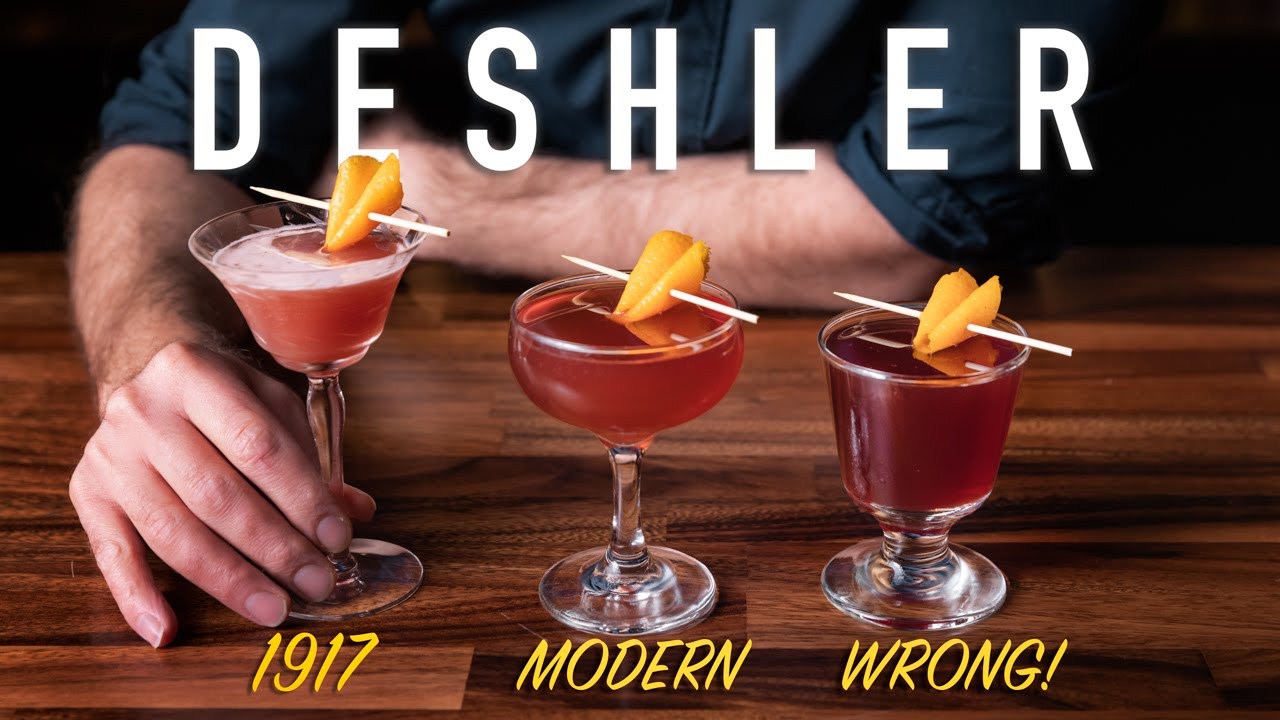 The Deshler -  the whiskey drink I always made wrong