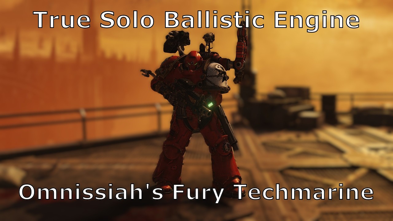 Space Marine 2: Omnissiah's Fury Techmarine - True Solo Absolute Ballistic Engine