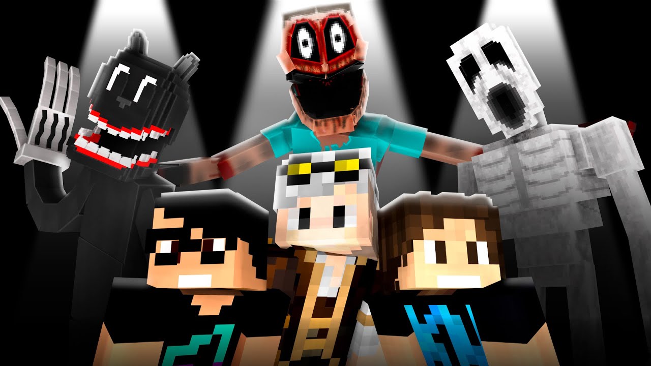 SOBREVIVI NO MINECRAFT com TODOS OS DWELLERS ft. @Lokolow @RubioKn