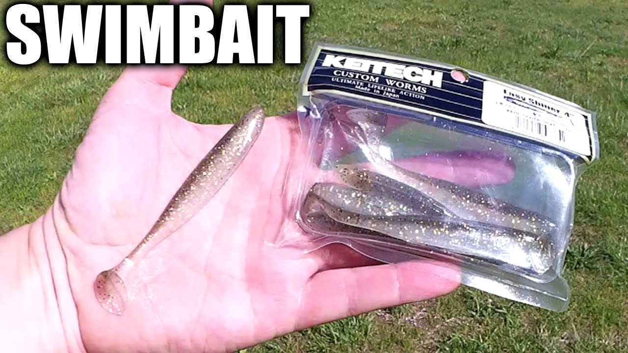 The Best Bass Fishing Day this Year! Keitech Swim Bait Bass - Part 1