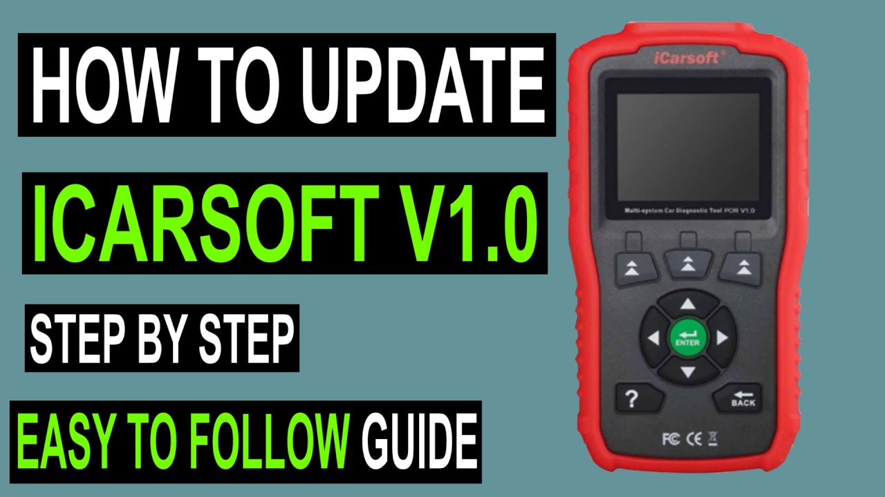Пошаговое руководство по обновлению сканера iCarsoft V1.0 Code Reader Scan Tool BMM MB FD BCC VAW...
