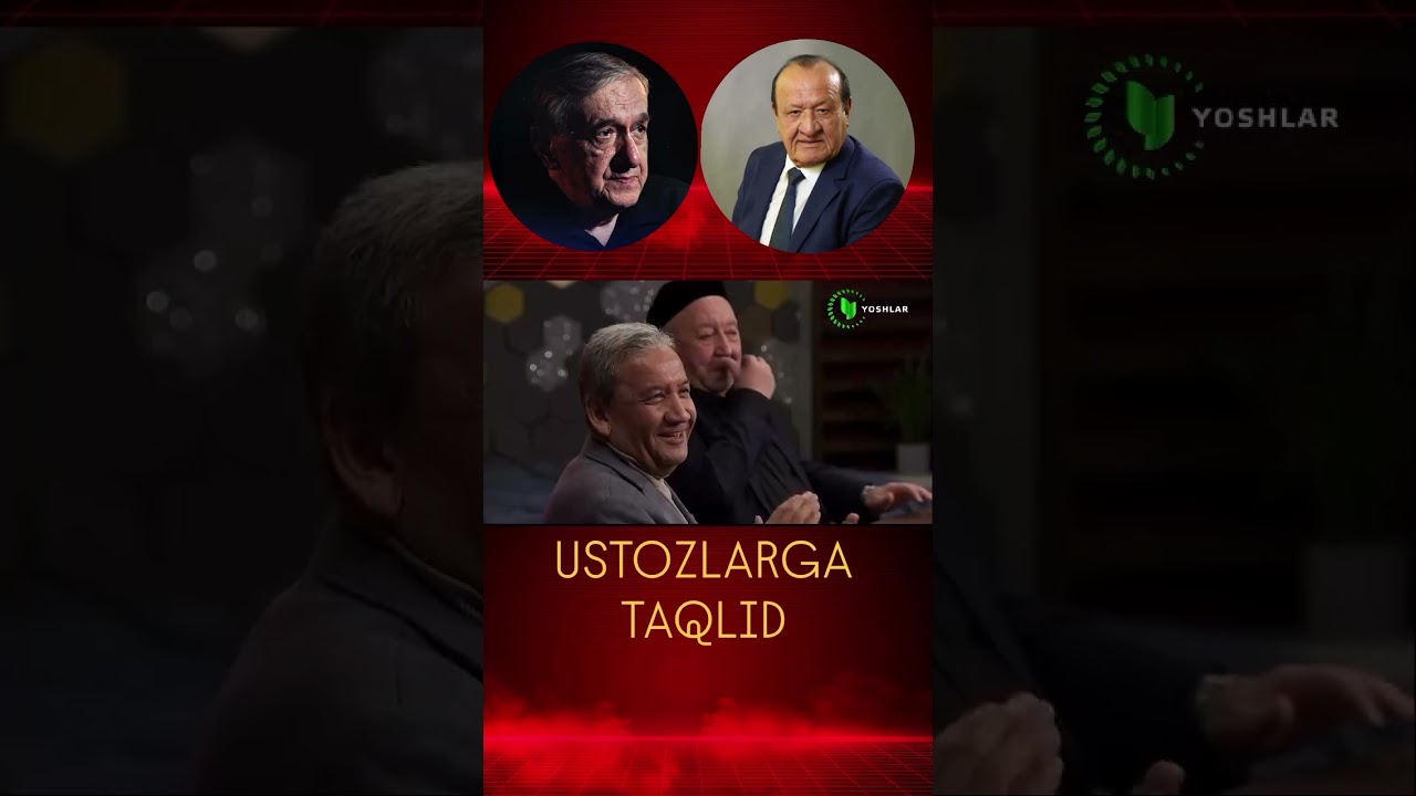 ustozlarga taqlid. kayfiyat ulashamiz