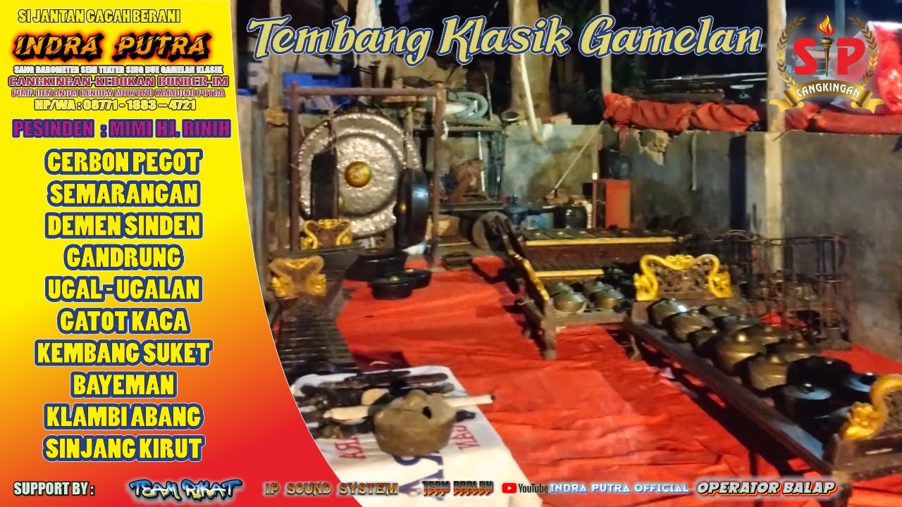 KUMPULAN TEMBANG KALSIK GAMELAN SANDIWARA INDRA PUTRA // NYI WARANGGANA MIMI HJ. RINIH