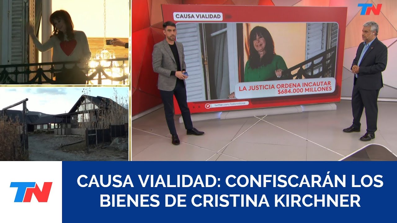 CAUSA VIALIDAD I La Justicia incaut&oacute; los bienes de Cristina Kirchner que ser&iacute;an de $684.000 millones