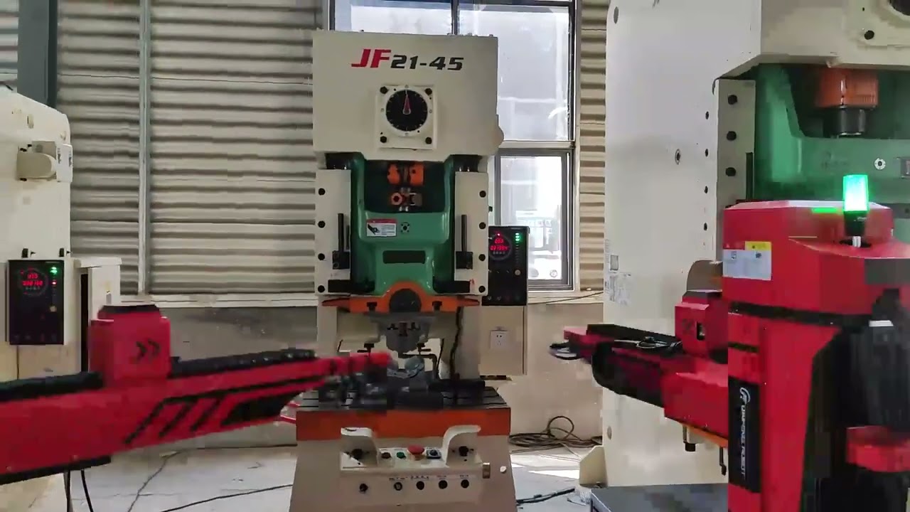 Fuxin 5KG Intelligent Swing Arm Stamping System – Home Appliance Production