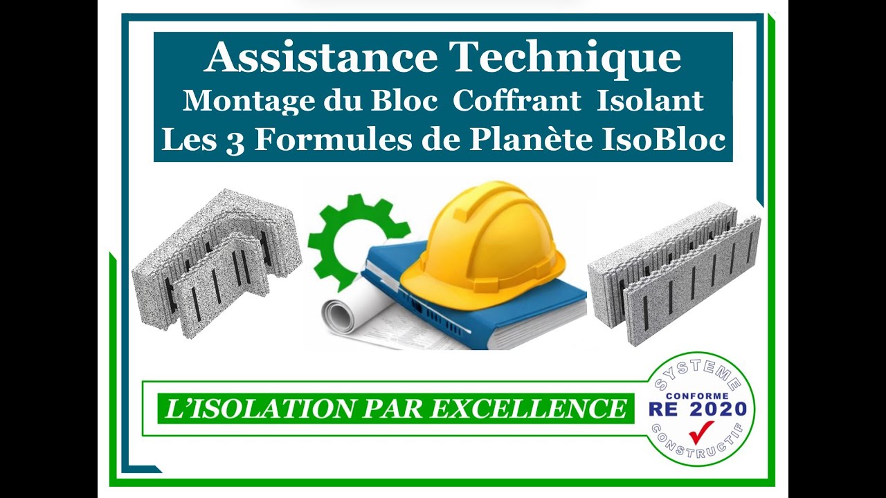 🔨 Construire sa maison🏡soi-m&ecirc;me en bloc coffrant isolant oui👍&agrave; condition d&rsquo;&ecirc;tre bien accompagn&eacute;