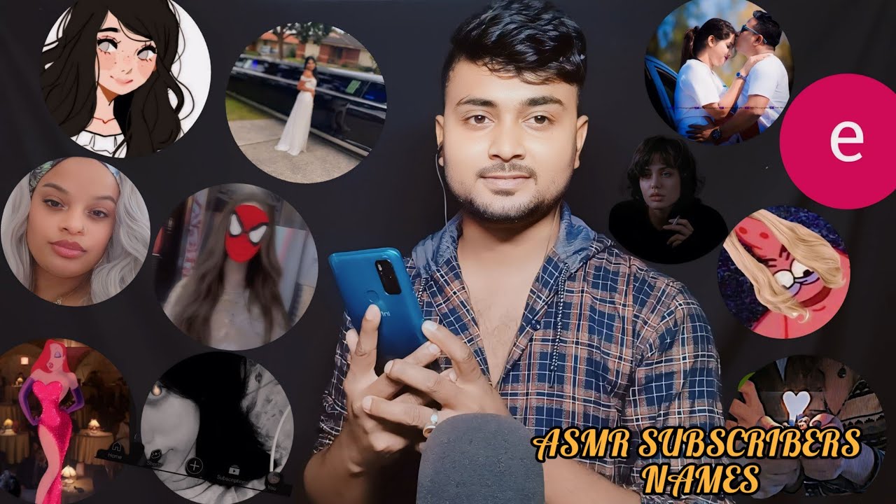 Asmr whispering my subscribers name