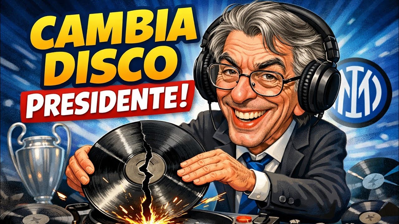 #moratti un disco rotto che non incanta più nessuno