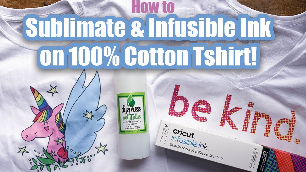 How to Sublimate 100% Cotton Tshirt