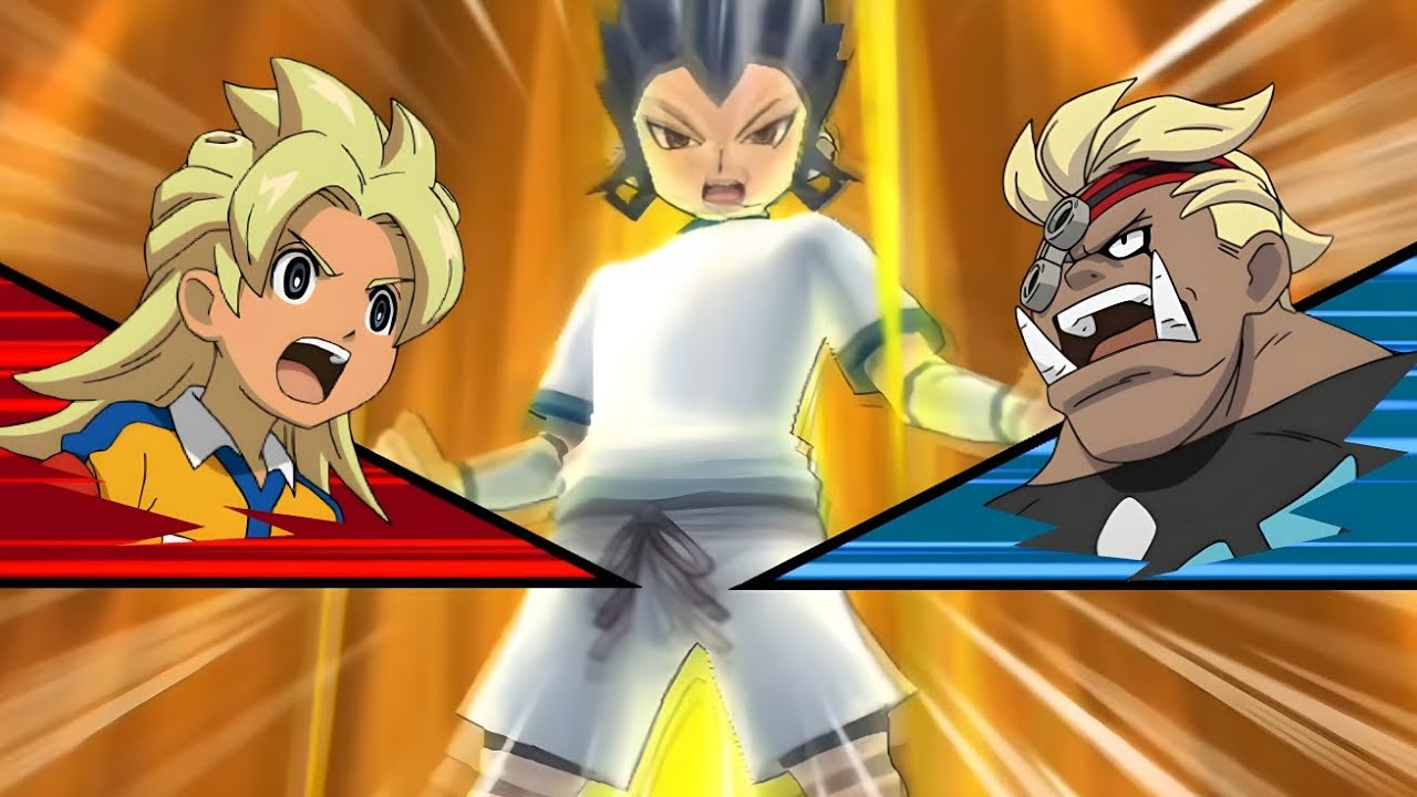 Inazuma Eleven go strikers 2013 Xtreme. Random team VS Team Ogre