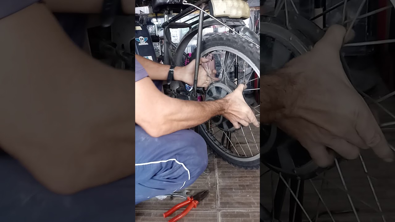 Como trocar a lona do freio e a Câmara de ar da bicicleta eletrica