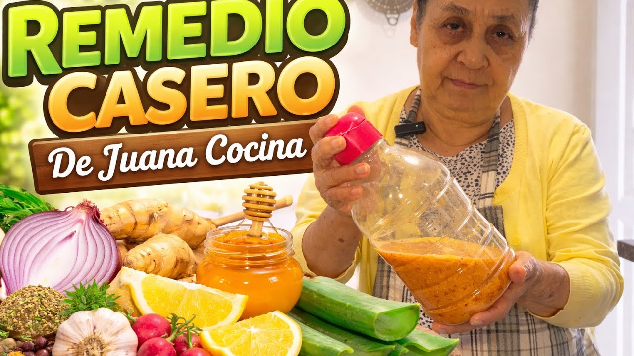 Remedio casero natural de Juana Cocina 🍯🌿