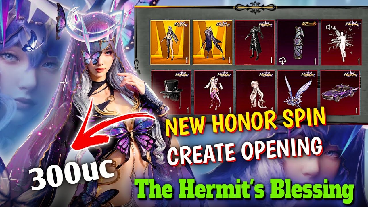 🔥$300 UC THE HERMIT’S BLESSING SET CRATE OPENING | NEW HONOR SPIN | GOT EVERYTHING🤩