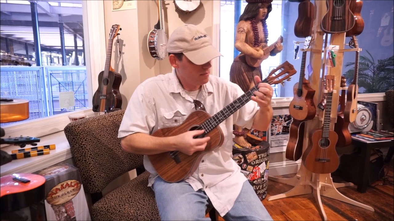Kala KA-ASAC-B Solid Acacia Baritone Ukulele Demo