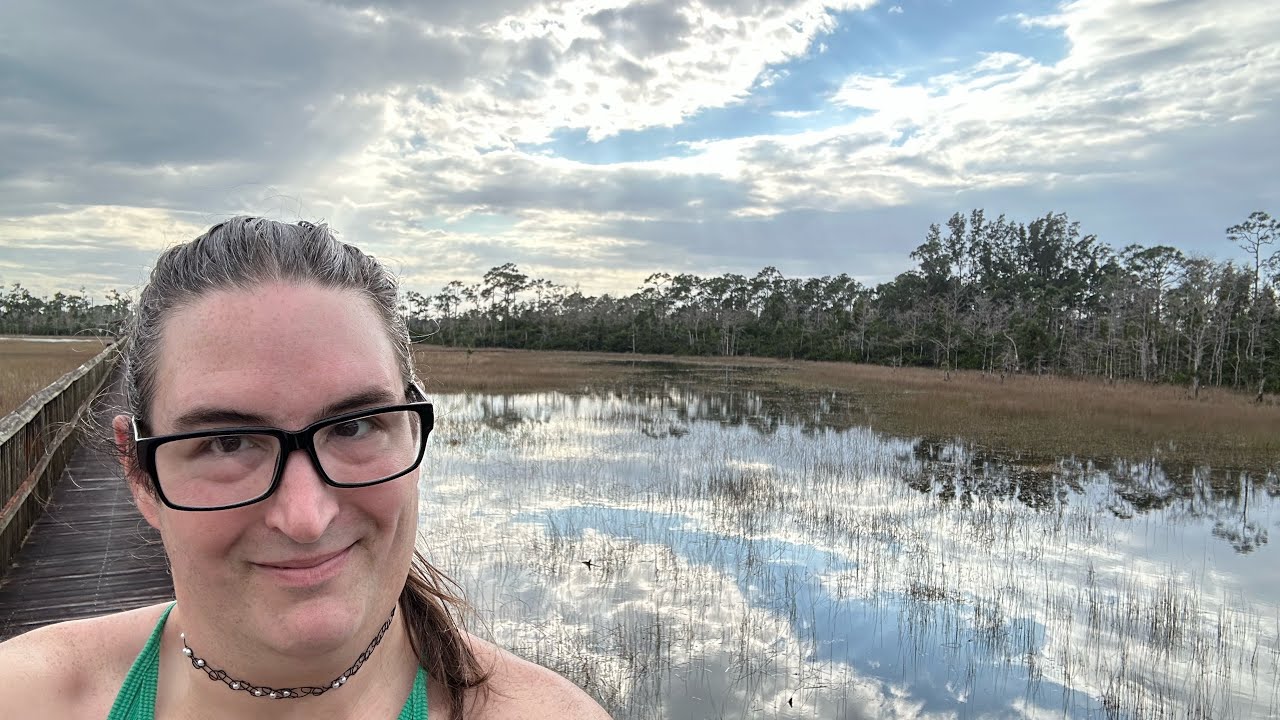 Walk with me and Seek Discomfort and See Wildlife on the Apoxee Trail, West Palm Beach, Florida 