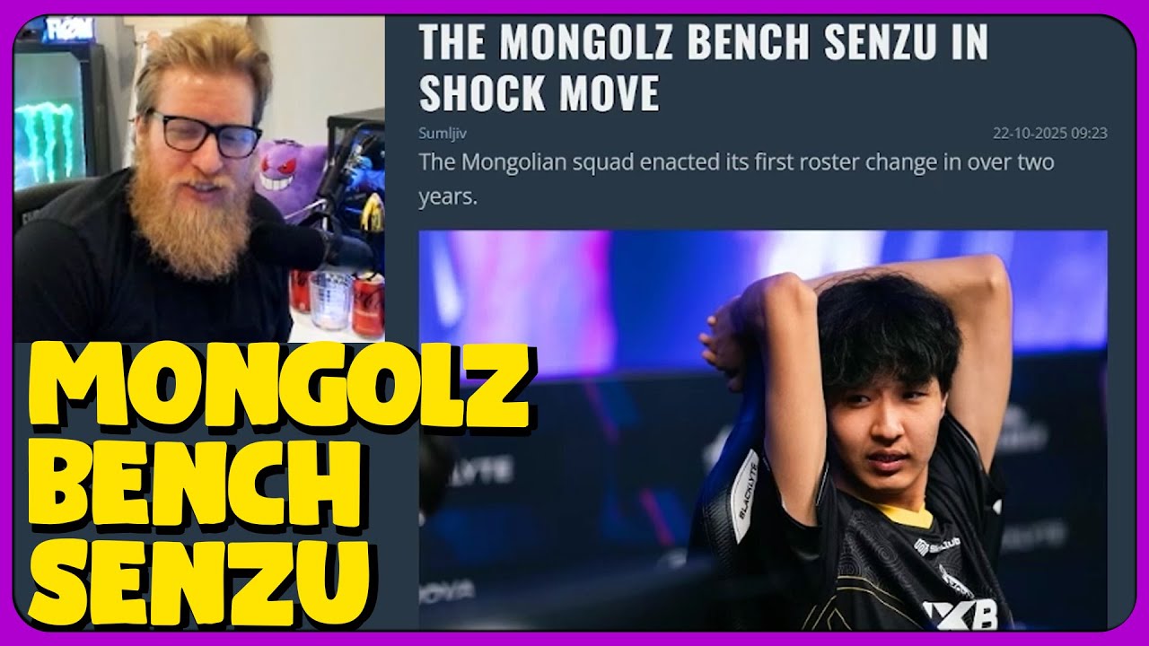 fl0m Reacts to The MongolZ bench Senzu