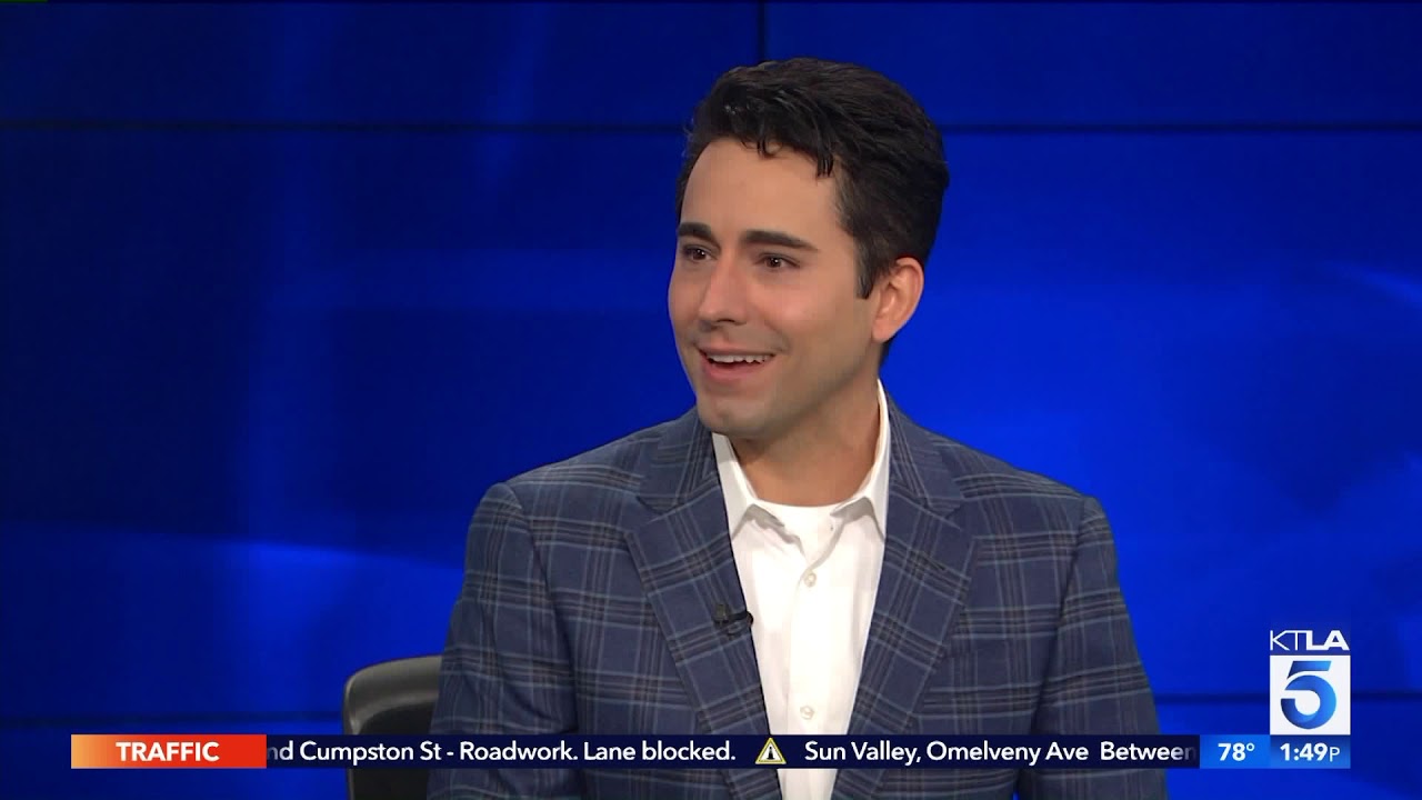 Tony and Grammy Winner John Lloyd Young Appears on KTLA