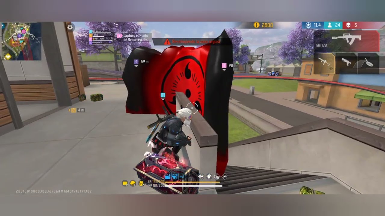 LLEGANDO A HEROICO ELITE con escuadras random 😵‍💫🤯#freefire #garenafreefire 