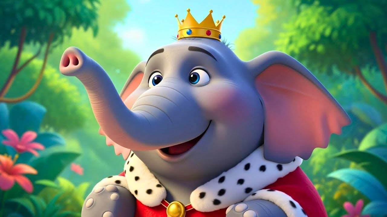 Hathi Raja Chala 🐘 | Hindi Rhymes for Kids | Jungle Parade Song | Trendio Kids