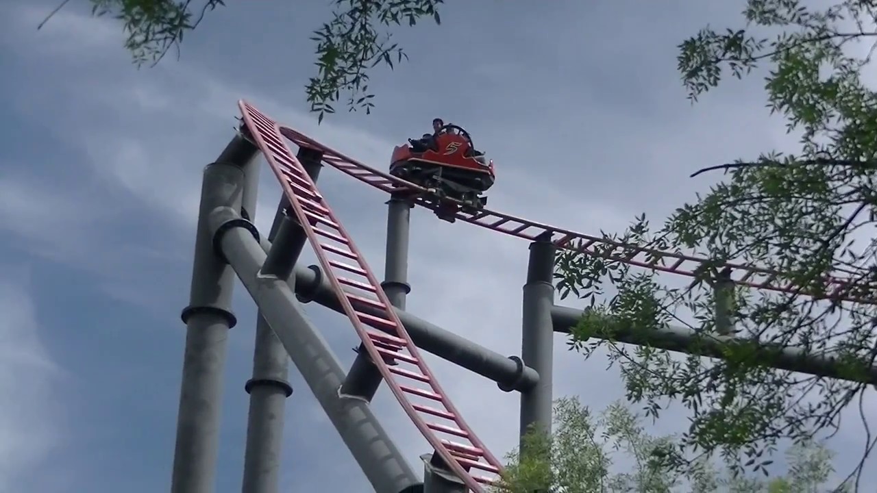 Tarántula- Parque de Atracciones de Madrid (Off ride) HD 2017