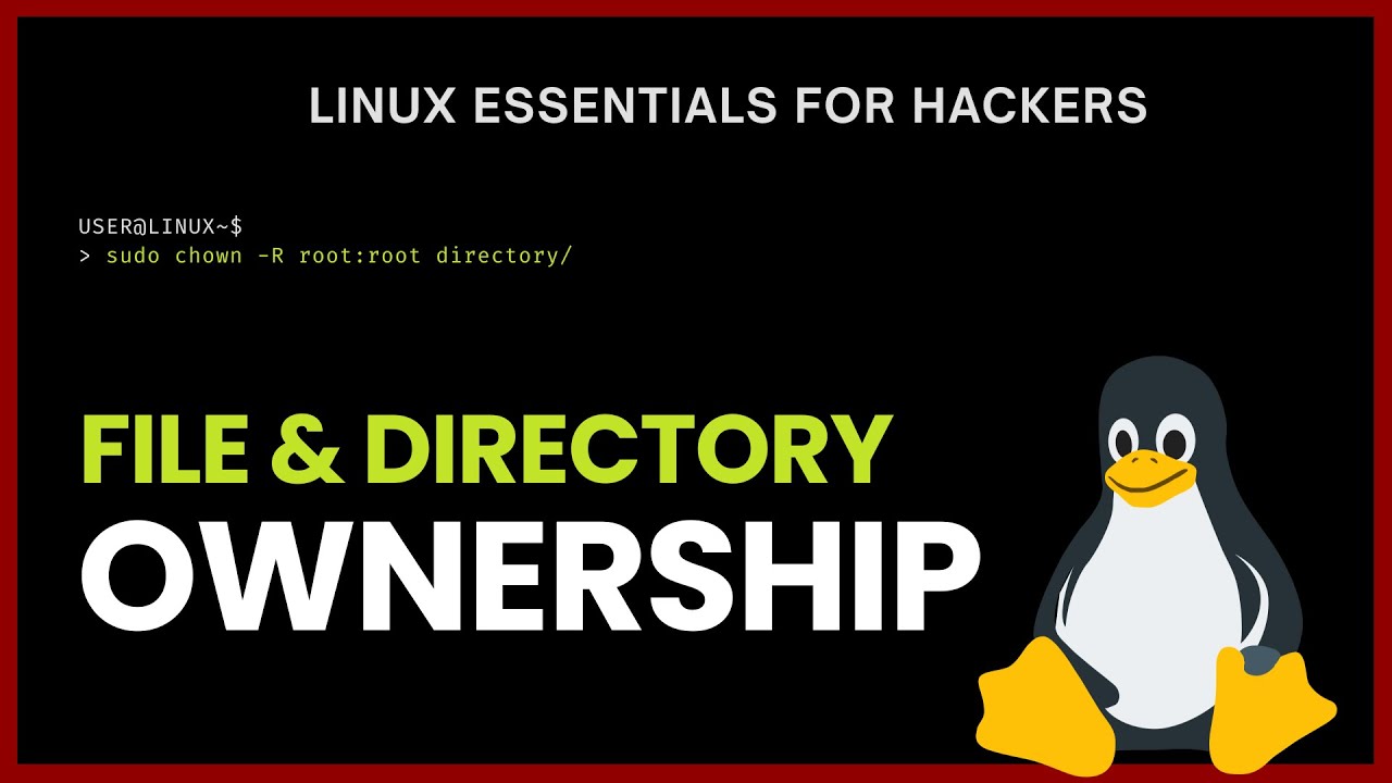 Linux Essentials Tutorial #5  | Files and Directory Ownership
