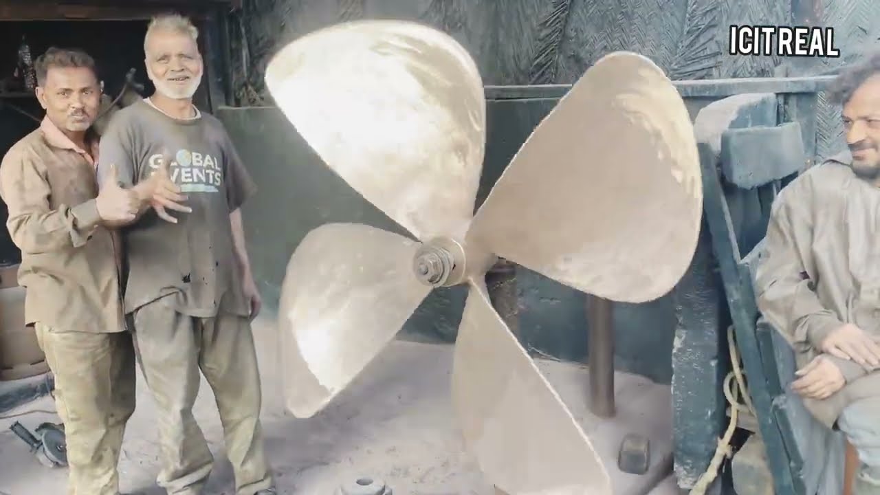 How It's Made Giant Ship Propellers An Incredible Documentary From Inside The Factory